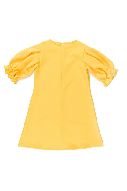 MSHB&G Sarı Kız Çocuk Mini Mini Tavşan Elbise MS-18Y1-006 - 4
