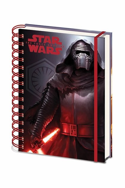 A5 Defter Star Wars Episode VII Kylo Ren Dark