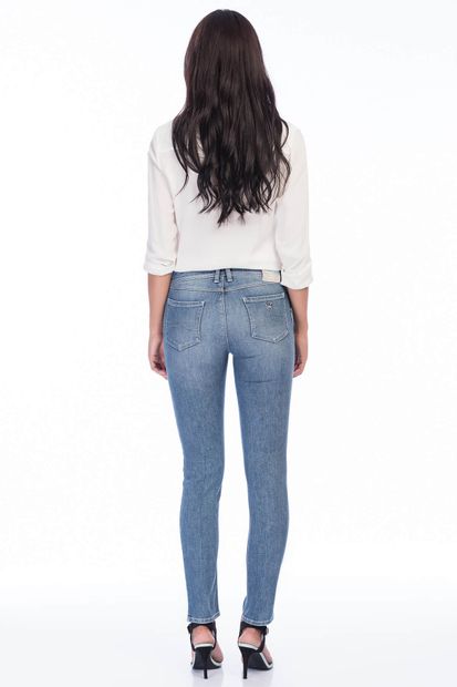 Armani Jeans Kadın Mavi Pantolon C5J28 1D - 3