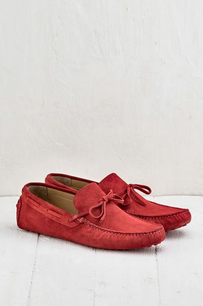 Elle Shoes MONROY Hakiki Deri Kırmızı Erkek Loafer - 2