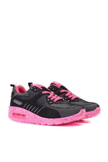 Slazenger Ekatı Sneaker Kadın Ayakkabı Siyah / Fuşya - 3