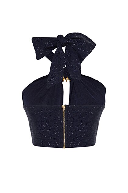 Trendyol Collection X Zeynep Tosun Navy Blue Sun Accessory