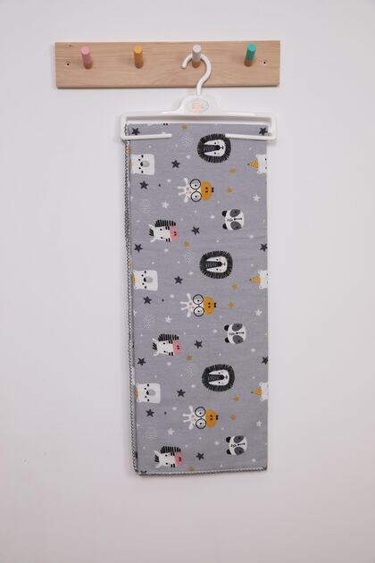 Multi-Purpose Baby Kids Flannel Diaper Cover Blanket 80*90 Cute Animals