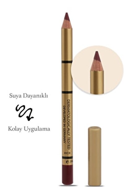 BROOKLIN Dudak Kalemi - Lipliner No: 202(Grimsi Kahverengi