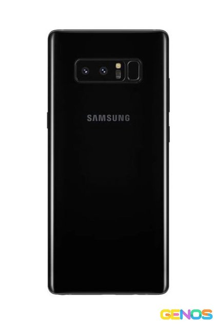 Samsung Galaxy Note 8 Arka Pil Batarya Kapağı Siyah Renk