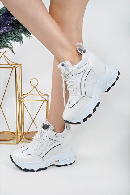 Leyna Hidden Wedge Heels Sports Shoes Women- Trendyol