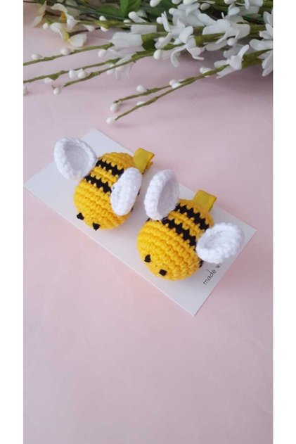 Buckle Amigurimi Bee Clamp Buckle Set
