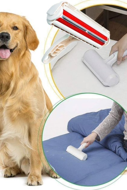 Cat Dog Hair Collector with Reservoir, Hair and Dust Cleaner Seiner with Reservoir