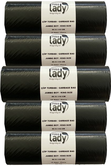 Çöp Torbası ( Jumbo ) 400 gr 10 Lu X5 3022