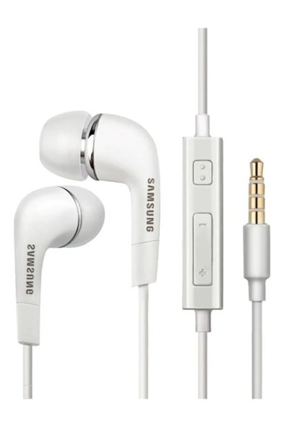 Samsung Beyaz Silikonlu Kulak İçi Mikrofonlu Kulaklık - 1