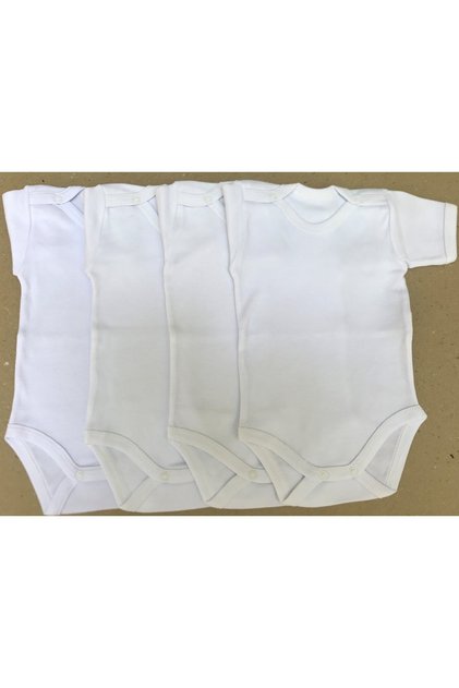 Snap Fastener Badi Short Sleeve (Pack of 4)