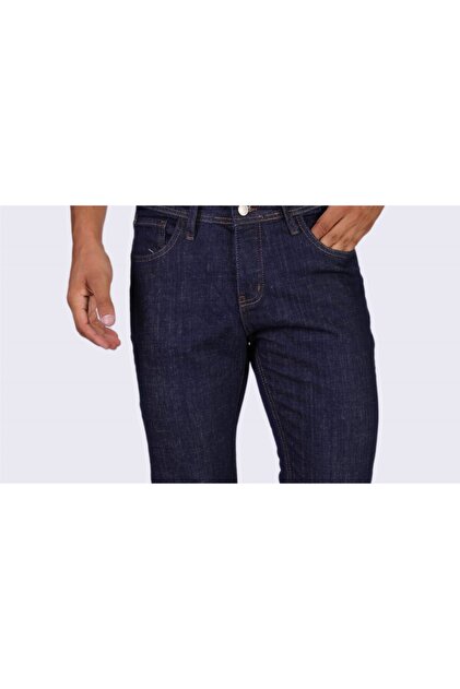 Regional Jeans Erkek Super Slim Fit Lacivert Kot Pantolon Pntln23481 - 2