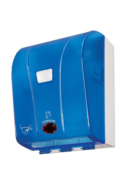 Alper Banyo Sensörlü Kağıt Havlu Otomatı - Mavi AY533 - 1