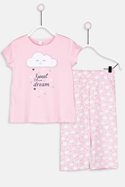 LC Waikiki Kız Çocuk Pijama Takımı - 1