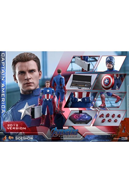 Hot Toys Captain America (2012 Version) Endgame Sixth Scale Figure