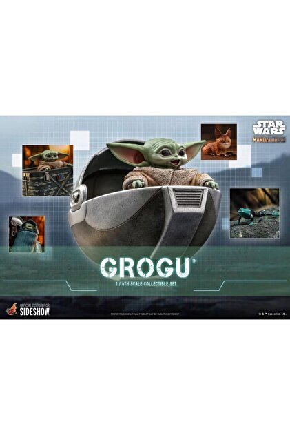 Hot Toys Grogu Sixth Scale Figure Set 908288 - Star Wars / The