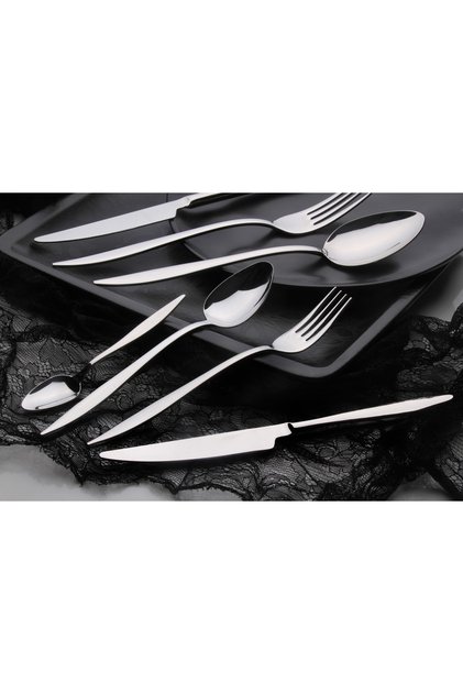 Dmr Life Ruby Plain 6 Pieces of Dessert Spoons