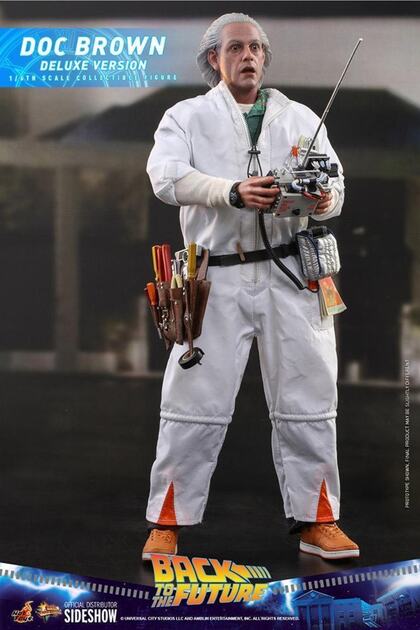Hot Toys Doc Brown (deluxe Version) Sixth Scale Figure - 909291