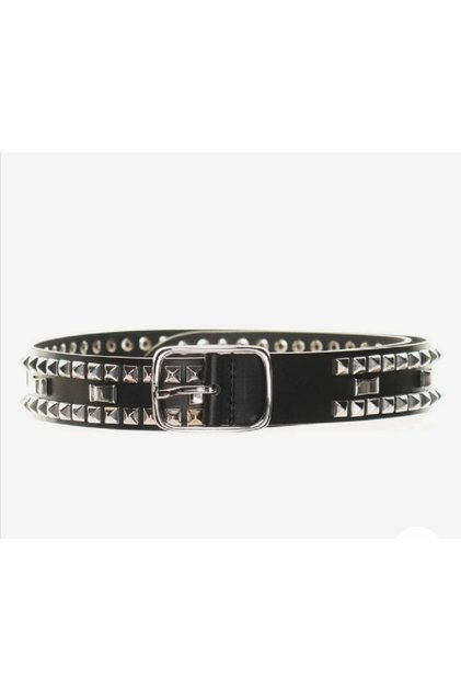 Gothic Punk Metallica Style Studded Belt Pyramid