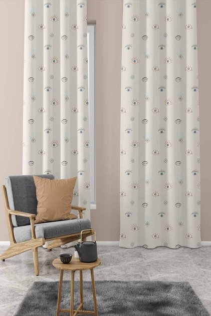 Decorative Background Curtain with Drawstring and Extra Foam, Single Wing 140*280 cm - Mystery