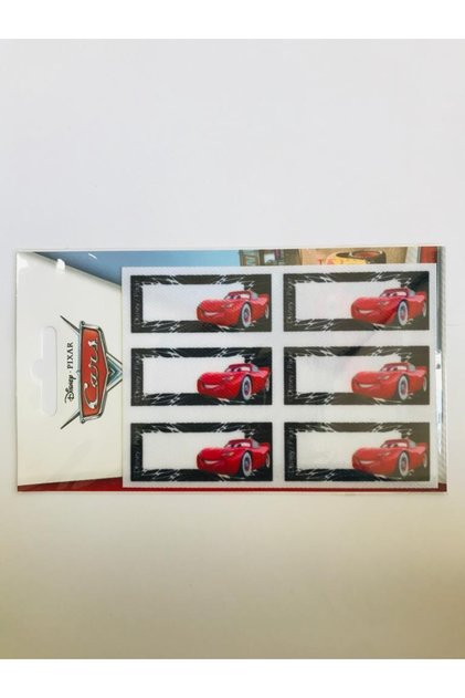 Cars /cars Lightning Mcqueen Character 7 Iron-On Fabric School Jersey Sticker Arma Patch