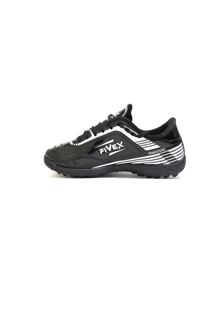 Lace-up Patent Leather Men's Astroturf Shoes
