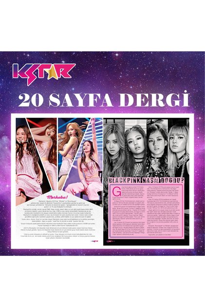 KSTAR Blackpınk Dergısı 3 Kpop - Fiyatı, Yorumları