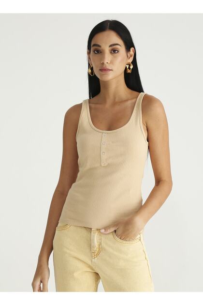 Bej Kadın Atlet - 1