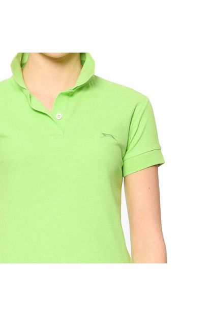 Slazenger Kadın Yeşil T-Shirt - Cristi - ST18TK011-888 - 5