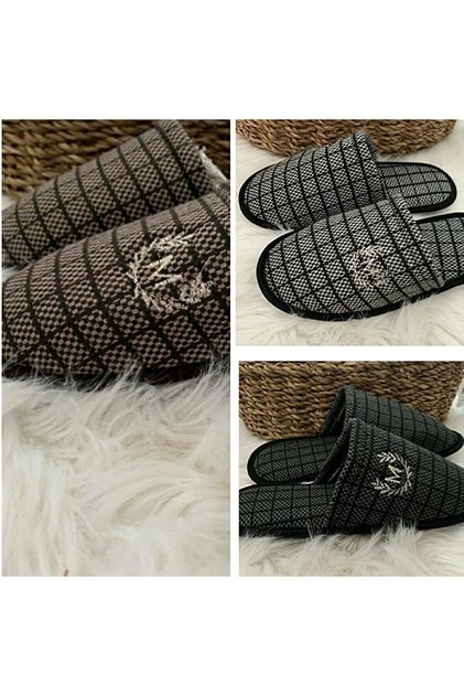 3-Piece Cold-Free Winter House Slippers Guest Slippers Dowry Bundle Groom Slippers