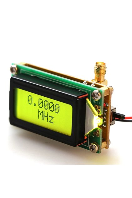 1mhz-500mhz Rf Frekans Sayıcı 9v 0802 Lcd Ekran Dijital Rf Radyo Fm Am Sinyal Metre Test Ölçüm