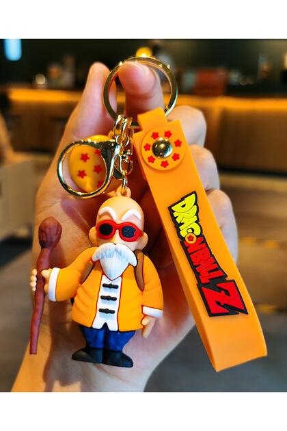 Vox Art Anahtarlık Çanta Süsü - Yüksek Kalite Dragon Ball Dede