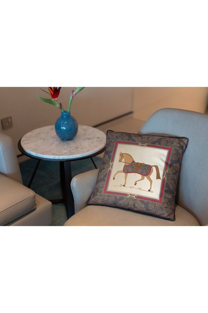 Throw Pillow Brown Red Horse Themed Throw Pillow Cover Pillow56