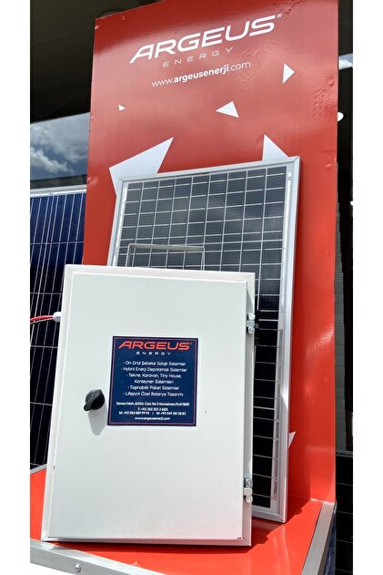 ARGEUS ENERJİ 320 Watt Taşınabilir Güneş Enerjili Televizyon Aydınlatma Paketi - 4