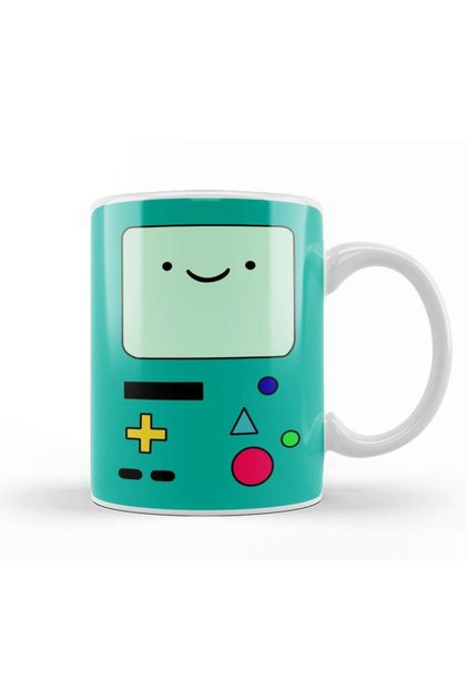 Adventure Time Bmo 06 Kupa Bardak Porselen