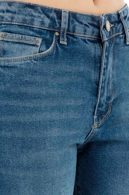Five Pocket Kadın Mavi Jeans - 8521K4051Nıcole - 6