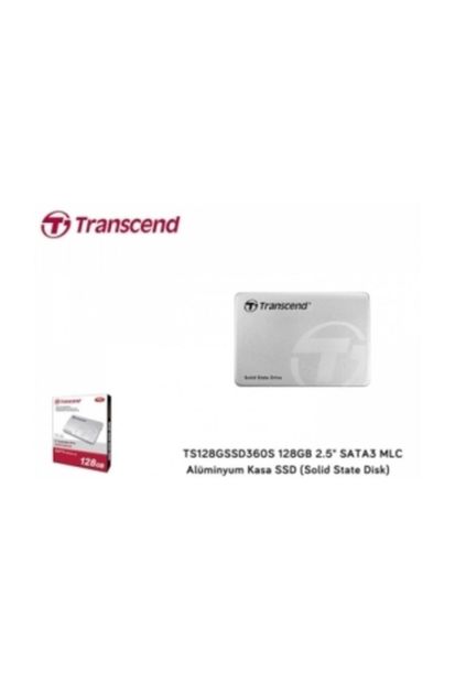 Transcend Ts128Gssd360S 128Gb 2.5" Sata3 Mlc Alüminyum Kasa Ssd (Solid State Disk) - 4
