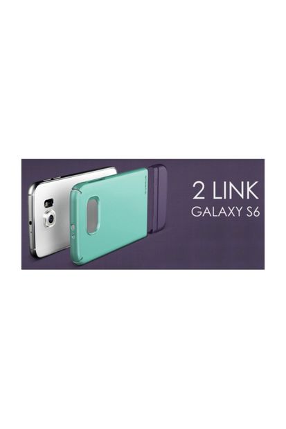 Verus 2LINK Samsung Galaxy S6 Pembe Kılıf - 8