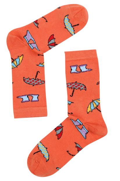 The Socks Company Kadın Çok Renkli 3'lü Paket Desenli Çorap - 3