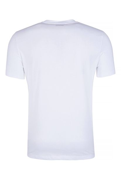 Versace Erkek Beyaz T-Shirt Vj00277 V800683S V7001 - 2