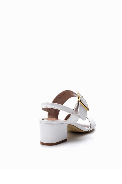 Derimod Beyaz Kadın Sandalet - 4