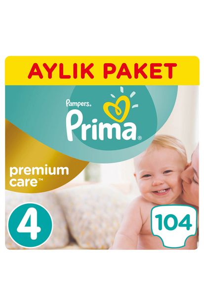 Prima Bebek Bezi Premium Care Maxi Aylık Paket 104 Adet - 1