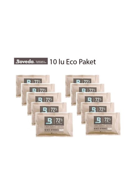 72 60g Humidor Puro kutusu Nemlendirici 10lu Eco Paket