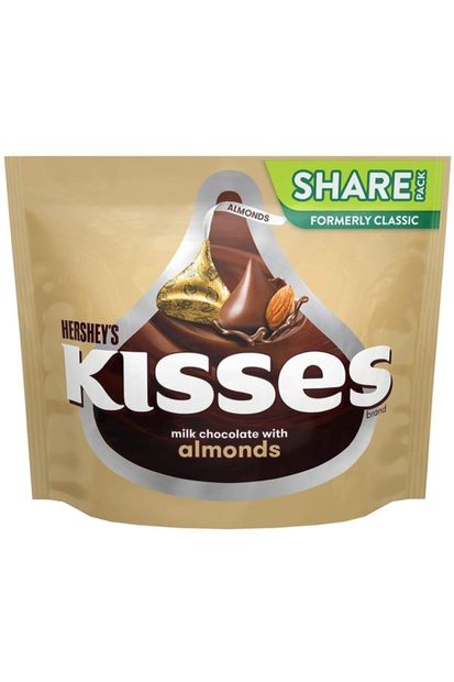 Hershey's Kisses Almond Chocolate Bademli Çikolata 283g - 1
