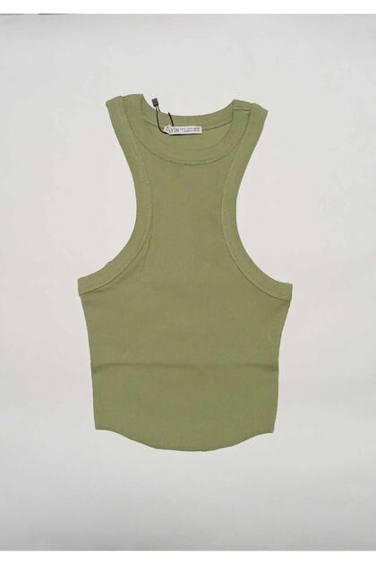20610 Crop Top-haki
