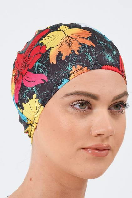 Lycra Cloth Swimmer Sea Pool Cap 4519