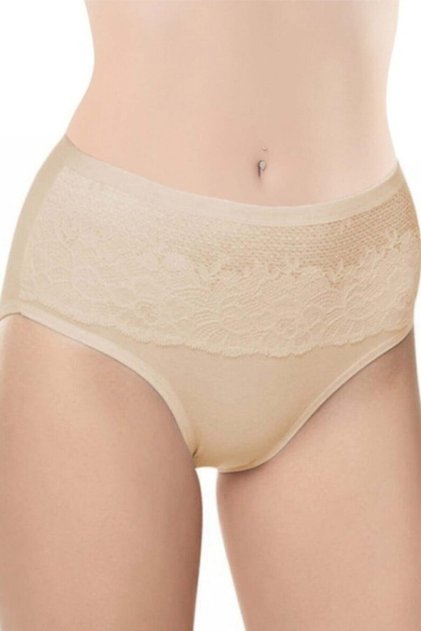 0193 4-Pack Women's High Waist Real Shaping / Sculpting Panties Skin Color