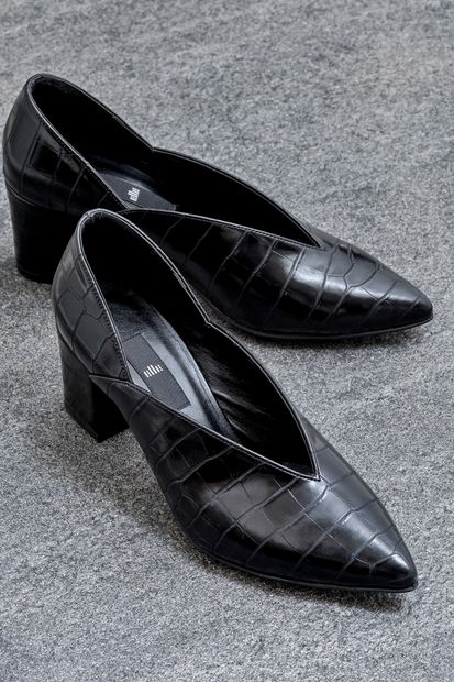Elle Shoes ETSSUU Siyah Kadın Ayakkabı - 1