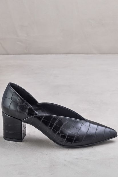 Elle Shoes ETSSUU Siyah Kadın Ayakkabı - 4