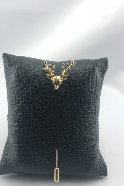 Gold Geyik Yaka İğnesi 147